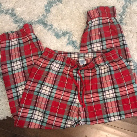 Lands end medium pj pajama flannel pants - Picture 1 of 3
